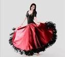 dancing gypsy woman